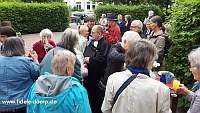 P. Jens Kertess verabschiedet sich von den Gemeindemitgliedern
